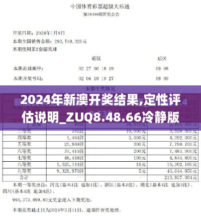 2024年新澳开奖结果,定性评估说明_ZUQ8.48.66冷静版