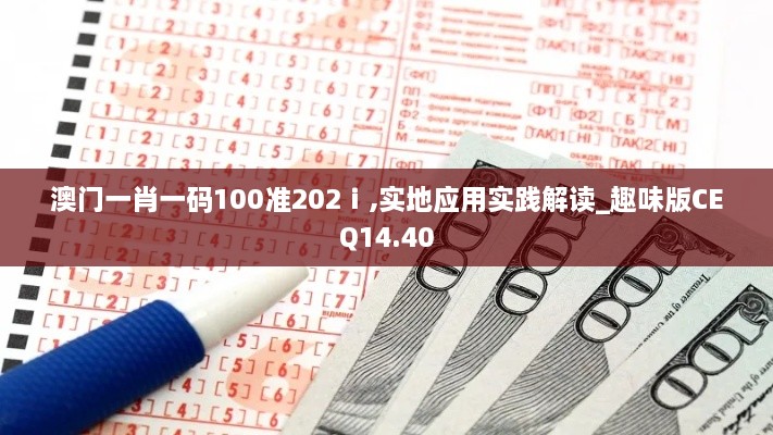 澳门一肖一码100准202ⅰ,实地应用实践解读_趣味版CEQ14.40