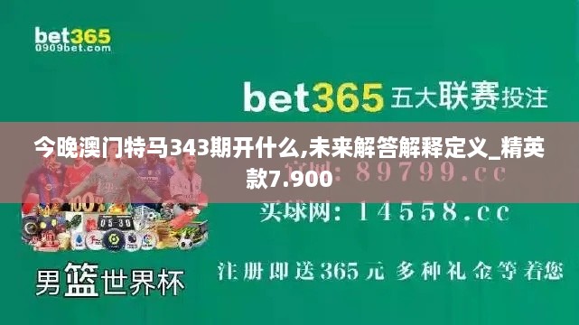 今晚澳门特马343期开什么,未来解答解释定义_精英款7.900