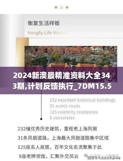 2024新澳最精准资料大全343期,计划反馈执行_7DM15.558