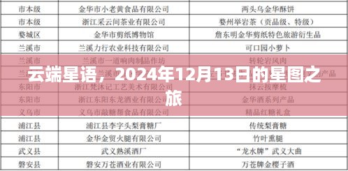 云端星语，星图之旅的奇妙启程，2024年12月13日星图探索之旅