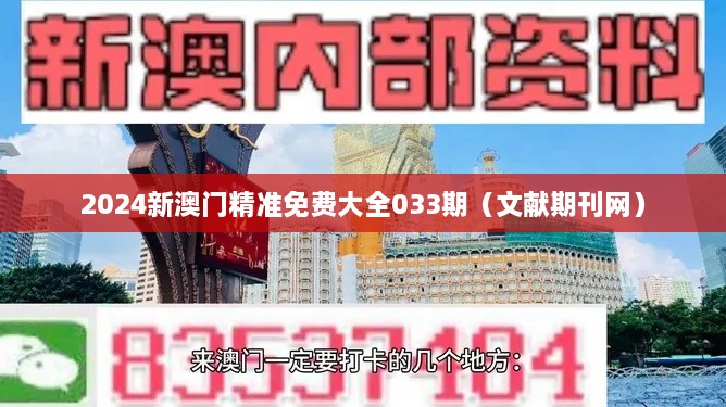 2024新澳门精准免费大全033期（文献期刊网）