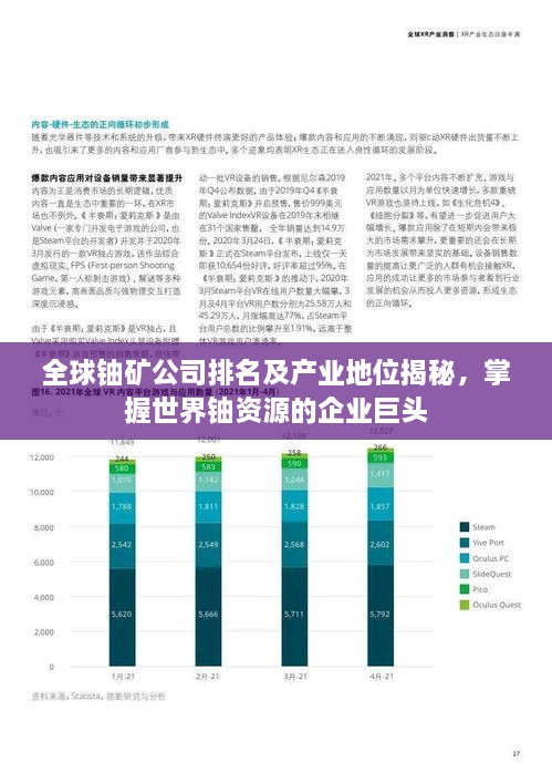 全球铀矿公司排名及产业地位揭秘，掌握世界铀资源的企业巨头