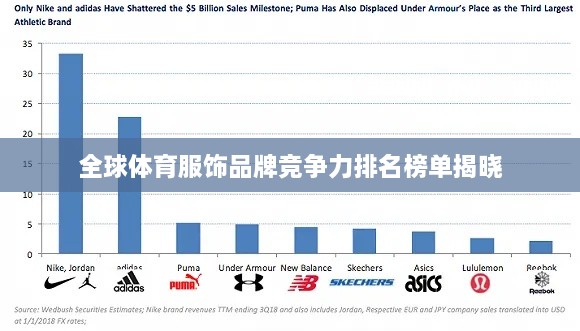 全球体育服饰品牌竞争力排名榜单揭晓