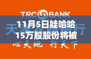 娃哈哈股份拍卖背后真相揭秘，11月5日拍卖15万股股份聚焦事件