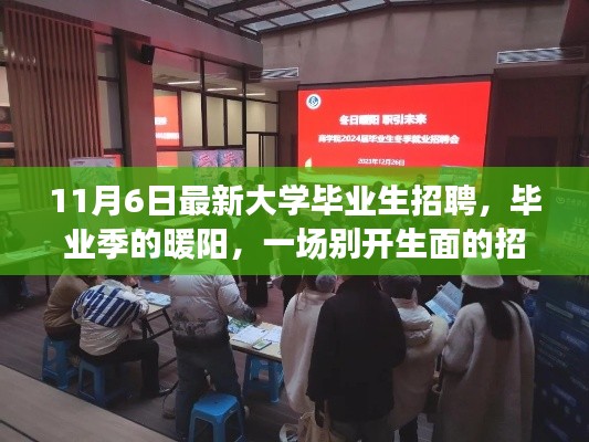 毕业季暖阳，11月6日最新大学毕业生招聘之旅