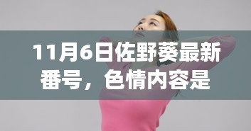 拒绝色情内容，尊重社会道德——关于佐野葵最新信息的警示标题