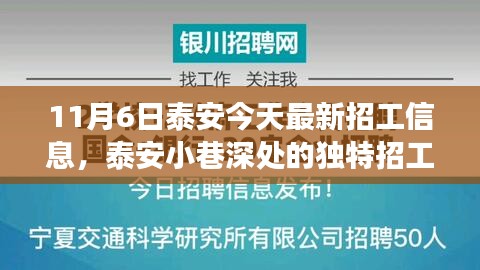 泰安最新招工信息及美食天堂探寻指南，小巷深处的独特招工信息揭秘！