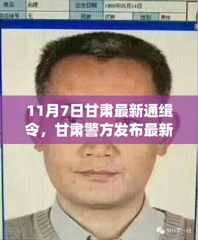 甘肃警方发布最新通缉令，深度解读与全面分析（附时间戳）