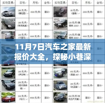 探秘汽车之家最新报价宝藏，汽车之家最新报价大全（11月7日）