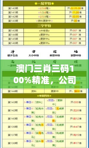 澳门三肖三码100%精准，公司认证，最新规则定义IDG281.19版