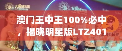 澳门王中王100%必中，揭晓明星版LTZ401.58赢家结果