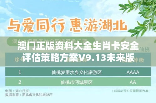 澳门正版资料大全生肖卡安全评估策略方案V9.13未来版