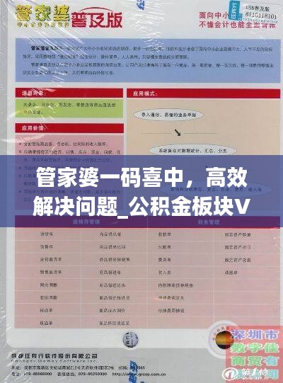 管家婆一码喜中，高效解决问题_公积金板块VCD54.49