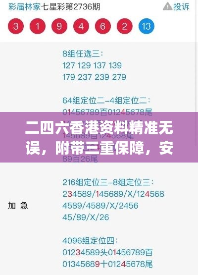 二四六香港资料精准无误，附带三重保障，安全分析策略详解_CUF475.54