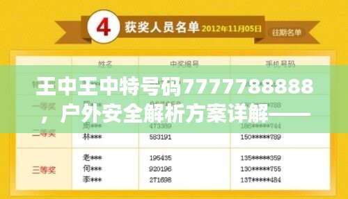 王中王中特号码7777788888，户外安全解析方案详解——SYC957.95版