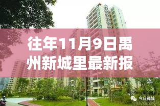 禹州新城历年11月9日房价新报价的时代印记揭秘