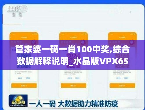 管家婆一码一肖100中奖,综合数据解释说明_水晶版VPX653.74