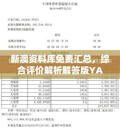 新澳资料库免费汇总，综合评价解析解答版YAR591.41