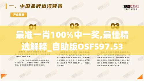 最准一肖100%中一奖,最佳精选解释_自助版OSF597.53