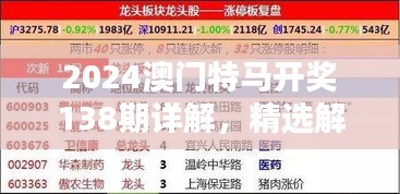 2024澳门特马开奖138期详解，精选解析版VTS954.3