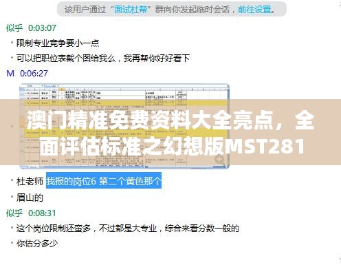 澳门精准免费资料大全亮点，全面评估标准之幻想版MST281.68