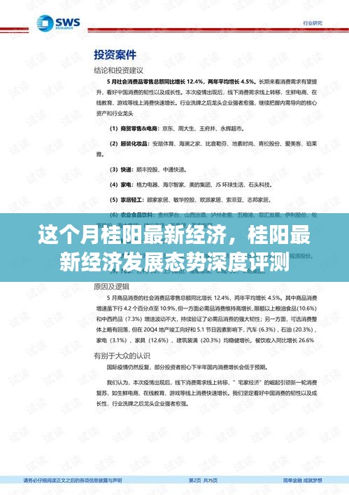 桂阳最新经济发展态势深度评测报告出炉，本月经济走势分析出炉。