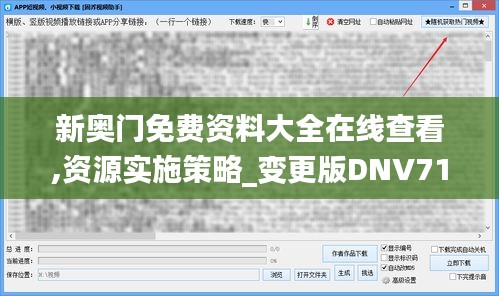 新奥门免费资料大全在线查看,资源实施策略_变更版DNV717.87