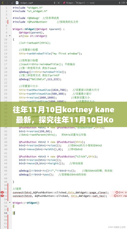 揭秘Kortney Kane在往年11月10日的最新动态，观点的较量时刻