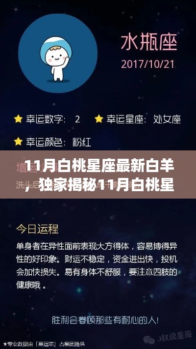 白羊座11月运势揭秘，逆袭成为幸运之星