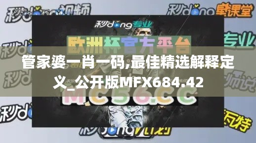 管家婆一肖一码,最佳精选解释定义_公开版MFX684.42