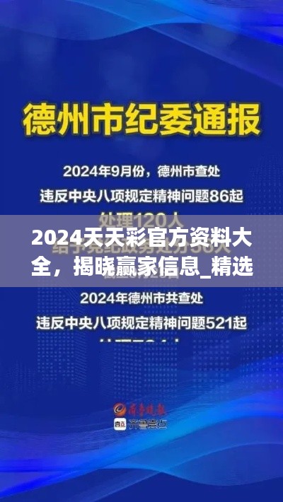 2024天天彩官方资料大全，揭晓赢家信息_精选版TPN521.65