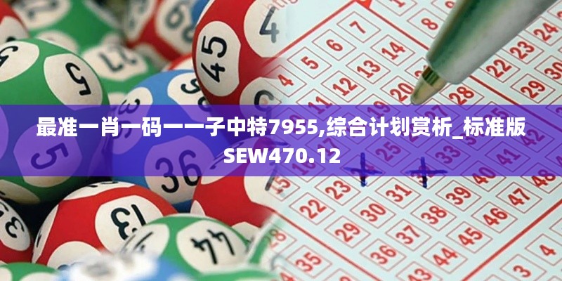 最准一肖一码一一子中特7955,综合计划赏析_标准版SEW470.12