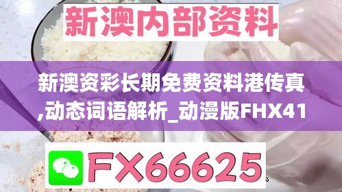 新澳资彩长期免费资料港传真,动态词语解析_动漫版FHX411.92