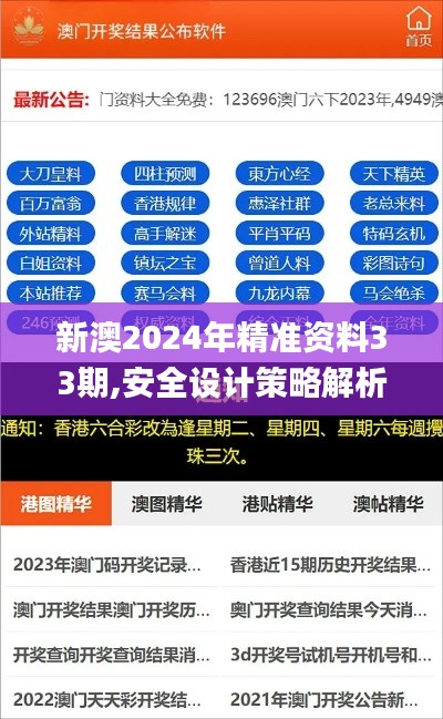 新澳2024年精准资料33期,安全设计策略解析_网络版JGH622.78