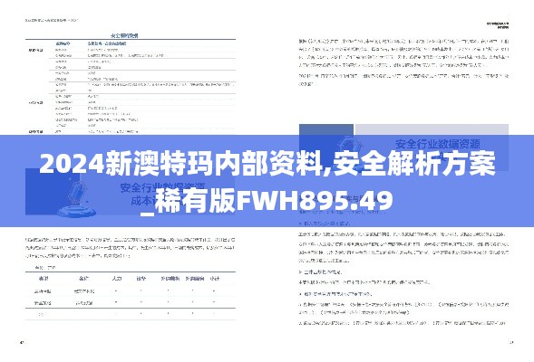 2024新澳特玛内部资料,安全解析方案_稀有版FWH895.49