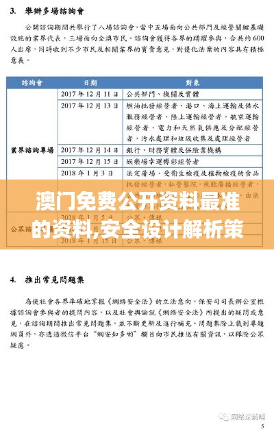 澳门免费公开资料最准的资料,安全设计解析策略_网红版GCF951.02