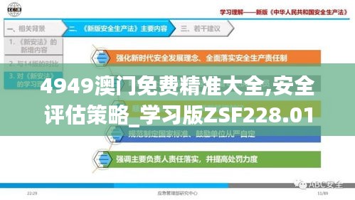 4949澳门免费精准大全,安全评估策略_学习版ZSF228.01