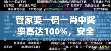 管家婆一码一肖中奖率高达100%，安全评估真实案例BYZ459.37