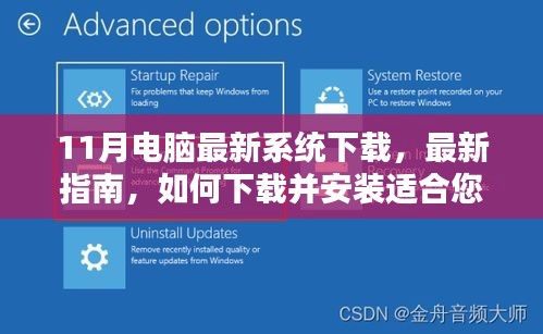 11月电脑系统下载指南，最新系统下载、安装及更新教程