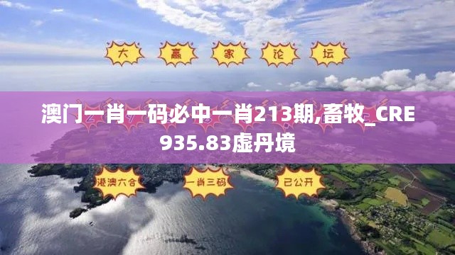 澳门一肖一码必中一肖213期,畜牧_CRE935.83虚丹境