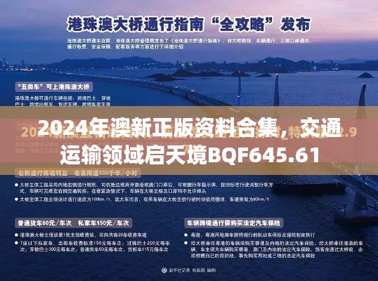 2024年澳新正版资料合集，交通运输领域启天境BQF645.61