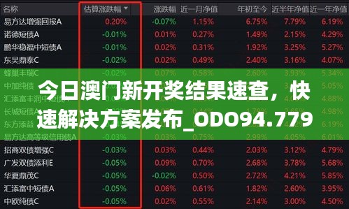 今日澳门新开奖结果速查，快速解决方案发布_ODO94.779声学版