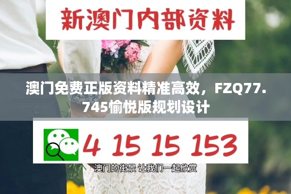 澳门免费正版资料精准高效，FZQ77.745愉悦版规划设计