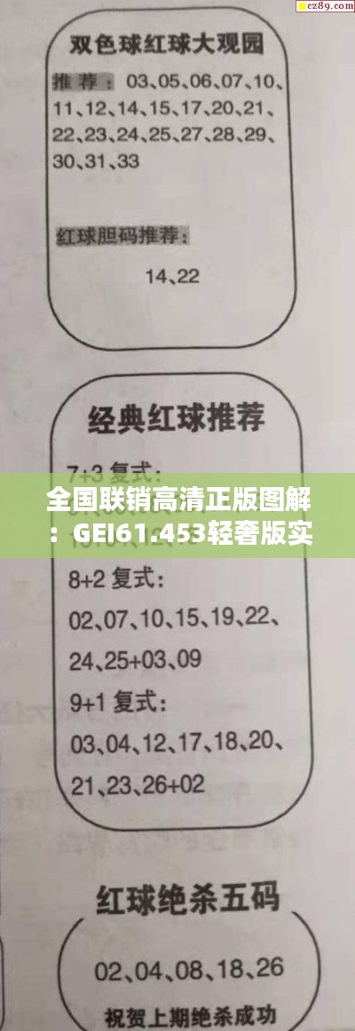 全国联销高清正版图解：GEI61.453轻奢版实物定义