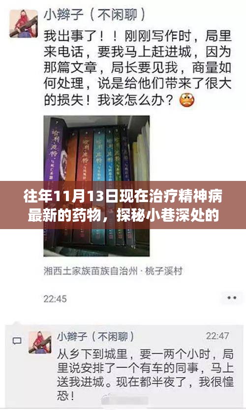 探秘最新精神病治疗药物，11月13日的精神疗愈新药之旅