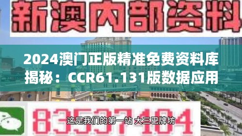 2024澳门正版精准免费资料库揭秘：CCR61.131版数据应用攻略