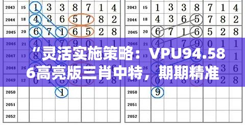 “灵活实施策略：VPU94.586高亮版三肖中特，期期精准免费预测”