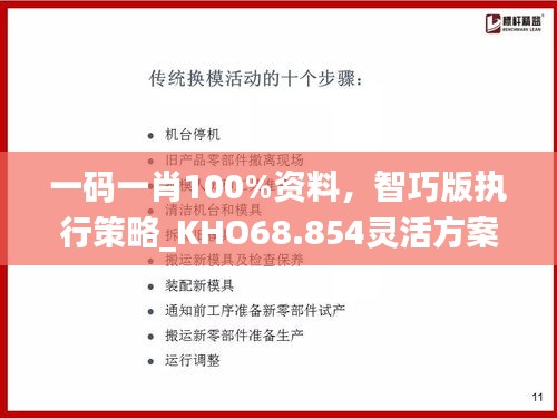 一码一肖100%资料，智巧版执行策略_KHO68.854灵活方案