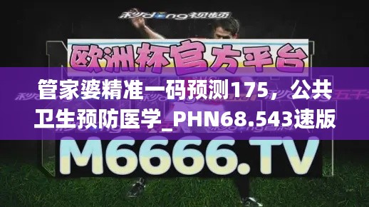 管家婆精准一码预测175，公共卫生预防医学_PHN68.543速版